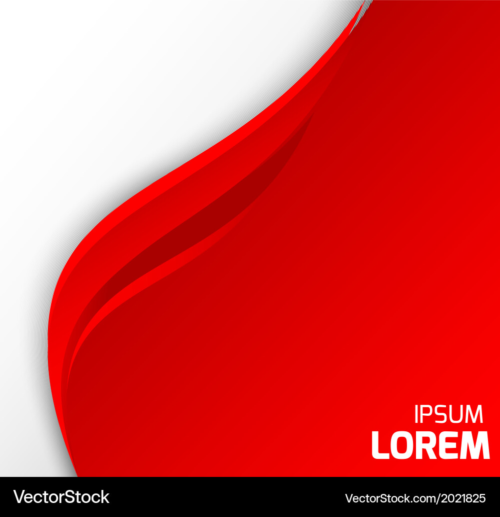 Abstract red background Vector Image