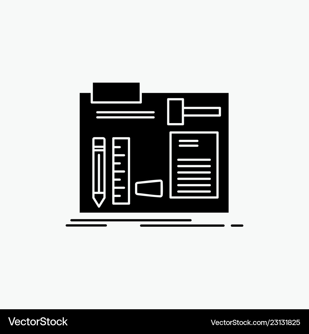 Build construct diy engineer workshop glyph icon Build construct diy engineer workshop glyph icon Vector Image