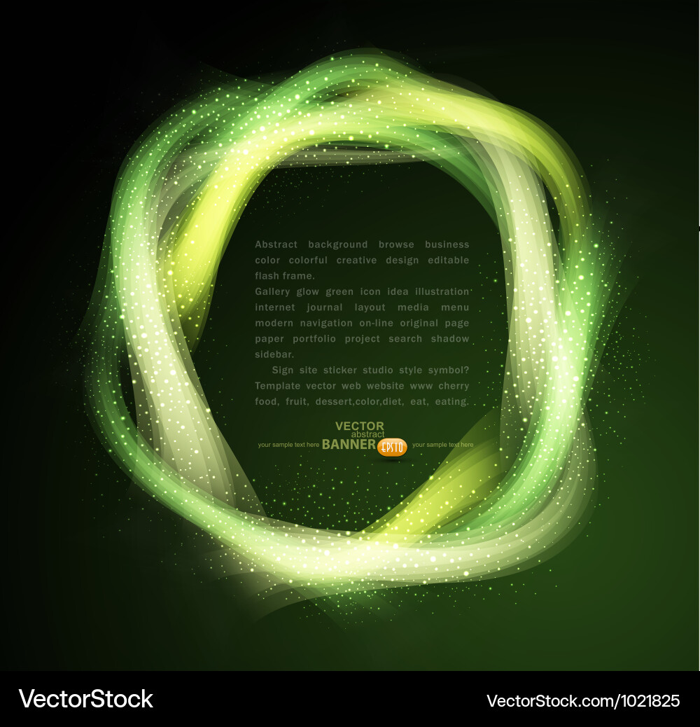 Dynamic Glowing Abstract Background vector image