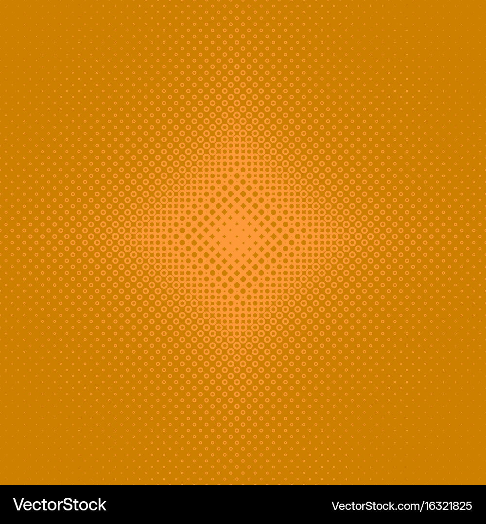 Halftone circle pattern background Vector Image