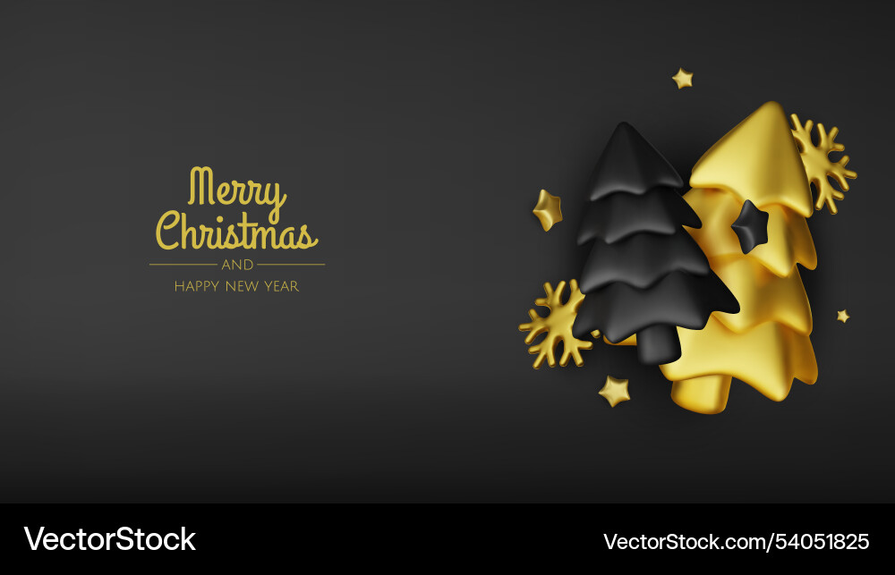 Happy new year and merry christmas Happy new year and merry christmas vector image