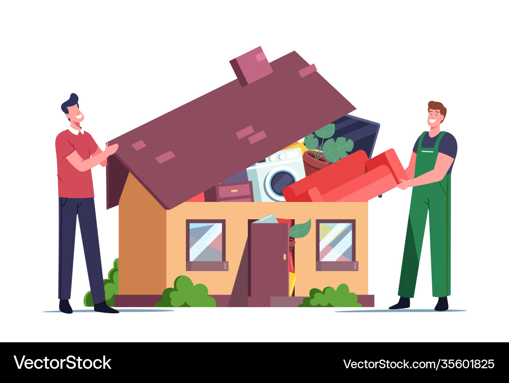 Overconsumption concept characters customer Overconsumption concept characters customer vector image