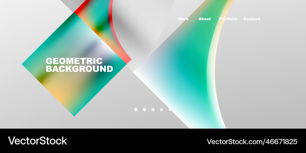 Overlapping circles abstract background template Overlapping circles abstract background template Vector Image