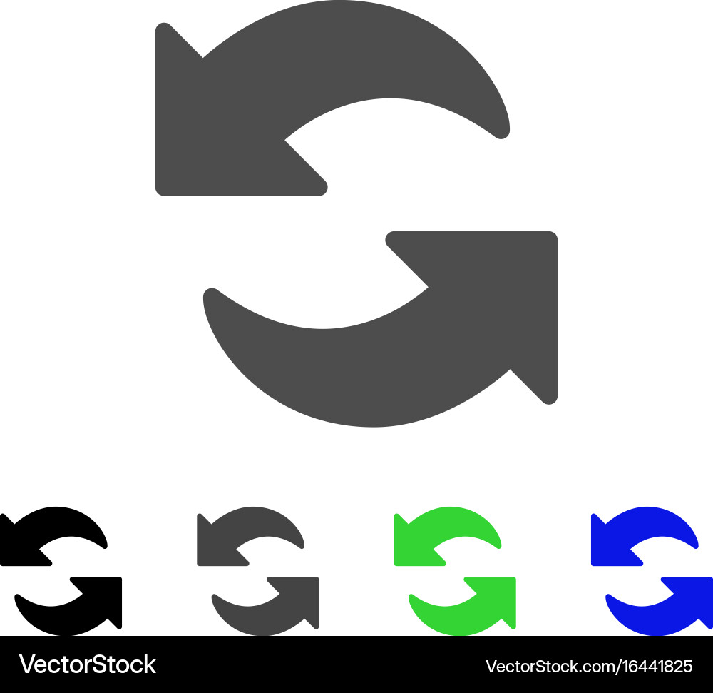Refresh Icon - Circular Arrow vector image