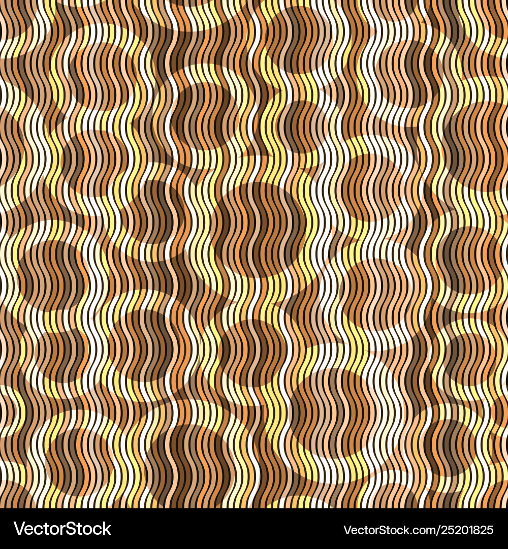 Seamless pattern with colorful waves and rings Seamless pattern with colorful waves and rings vector image