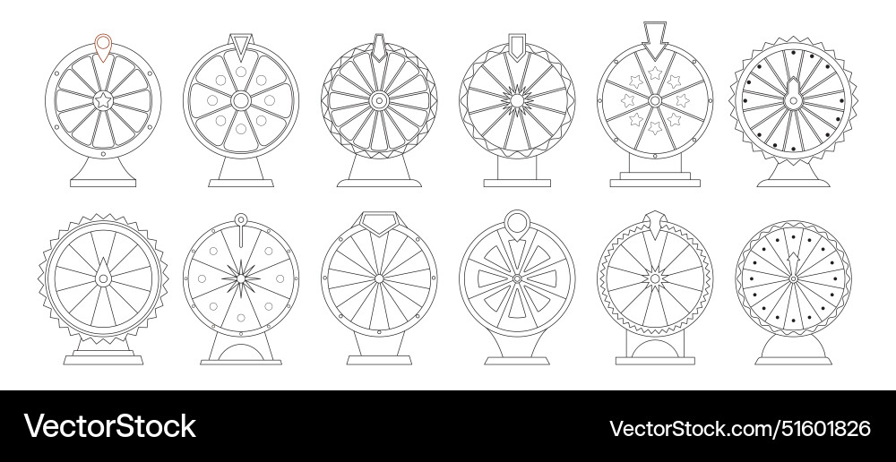 Black and white outline Black and white outline vector image