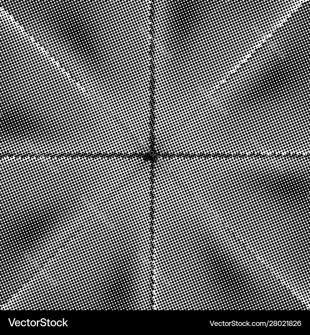 Halftone pattern set dots dotted texture vector image