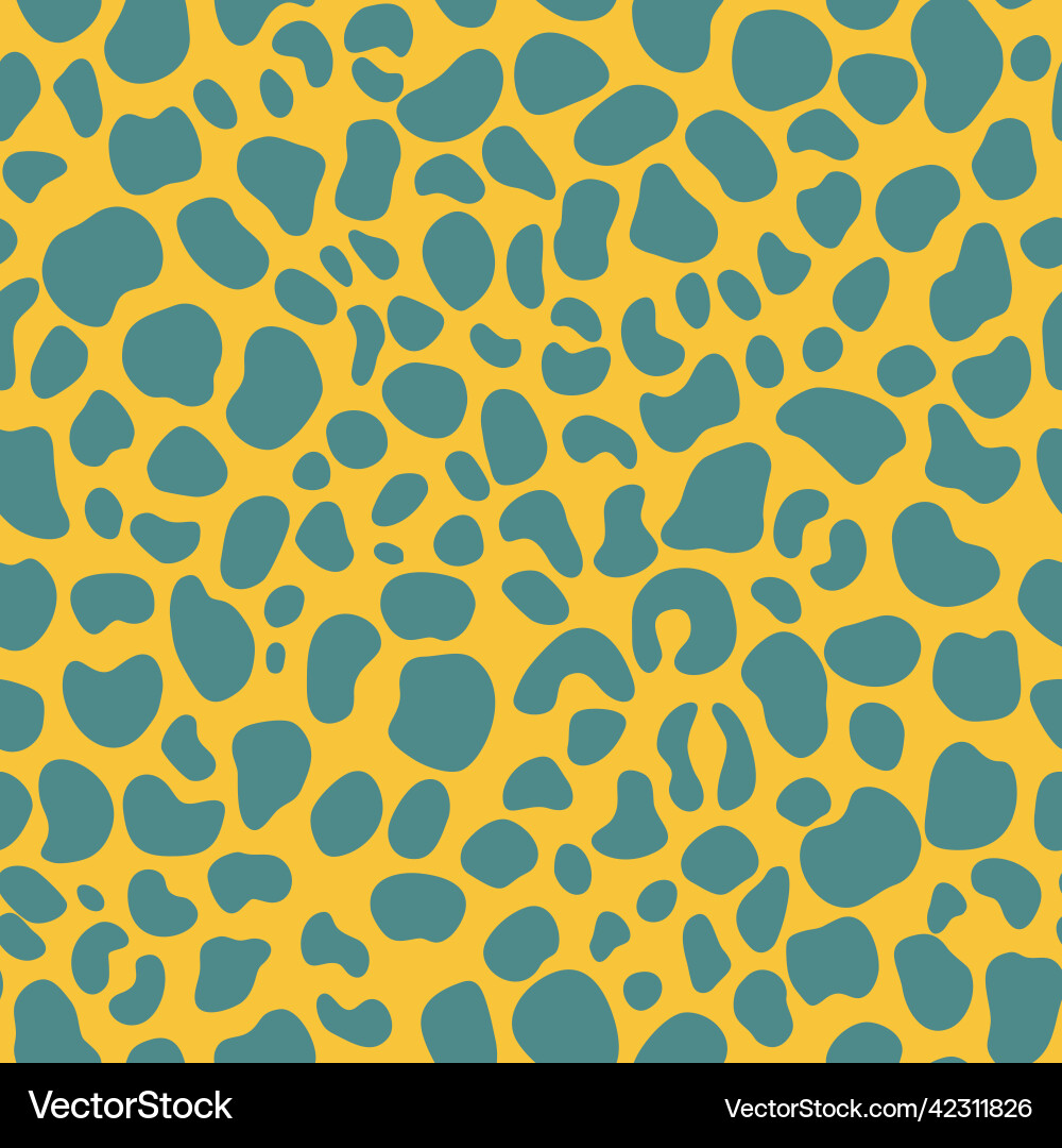 Leopard print seamless pattern Vector Image