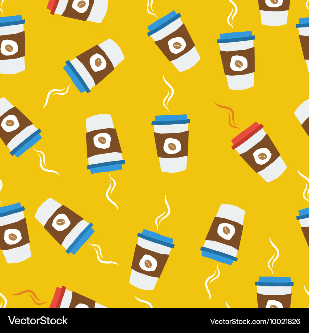 Seamless pattern with swsw vector image