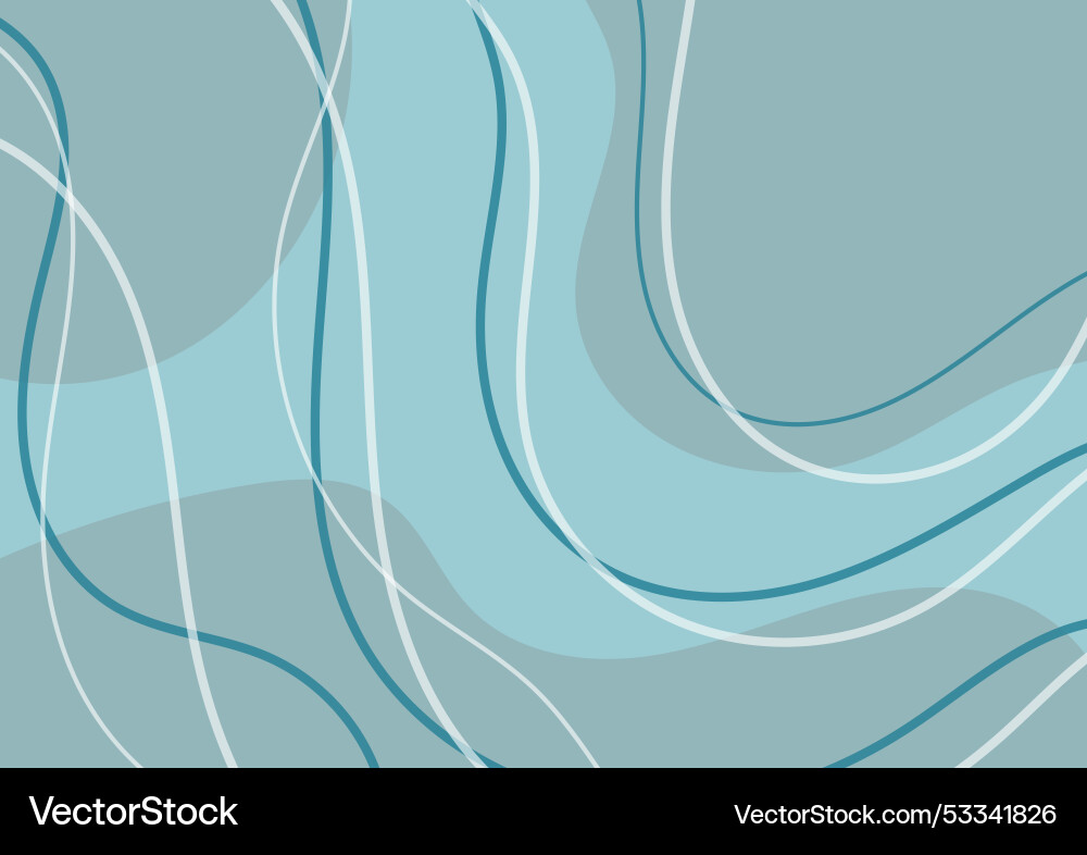 Soft blue wave pattern graphics curve background Soft blue wave pattern graphics curve background Vector Image