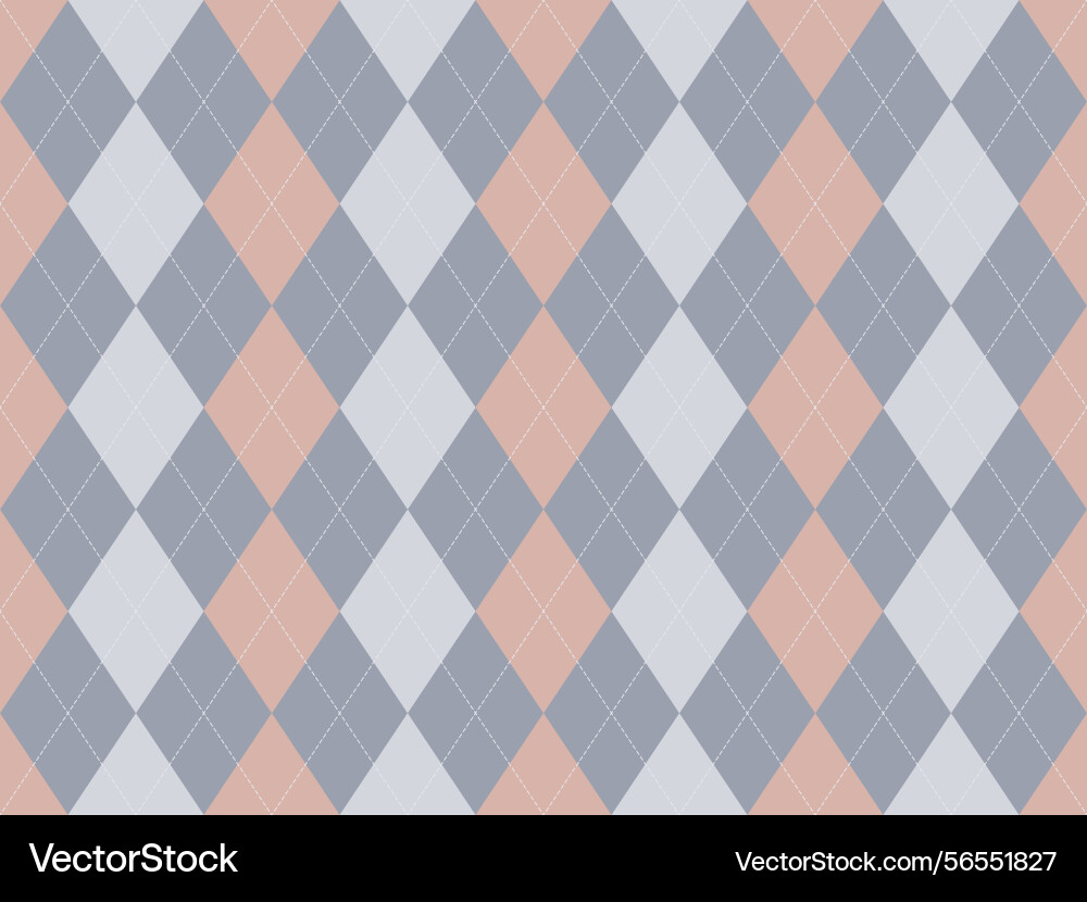 Elegant pastel argyle pattern subtle texture Vector Image