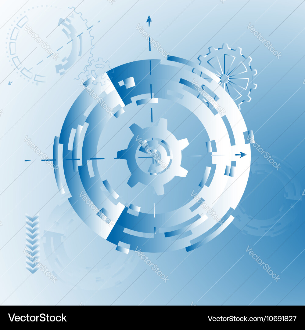 For background with mechanical vector image