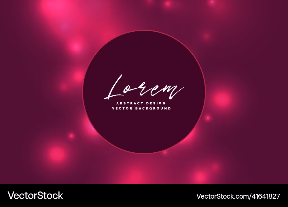 Glossy bokeh background with text space Glossy bokeh background with text space vector image