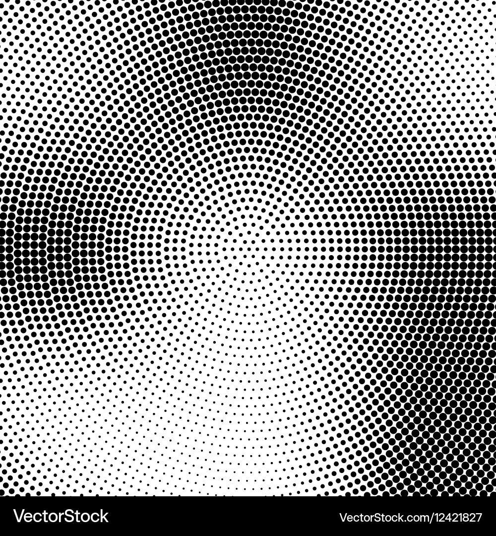 Halftone pattern dotted background design vector image