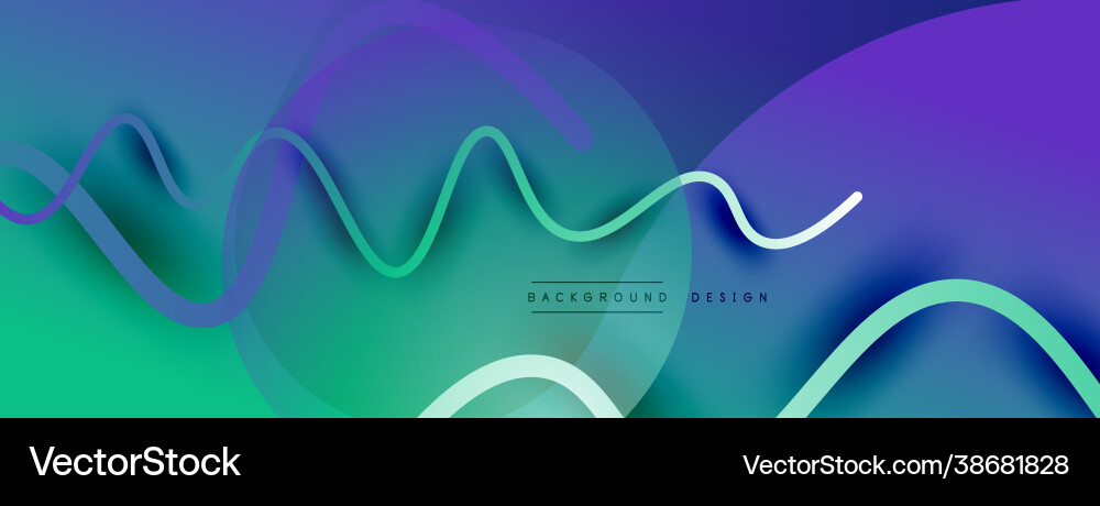 Abstract gradient background with wave line Abstract gradient background with wave line vector image