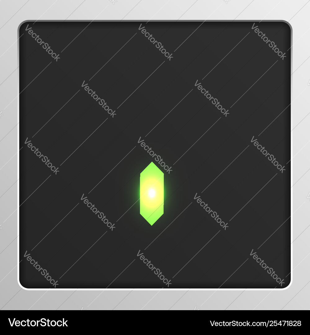 Digital character set typeface on a screen Digital character set typeface on a screen Vector Image