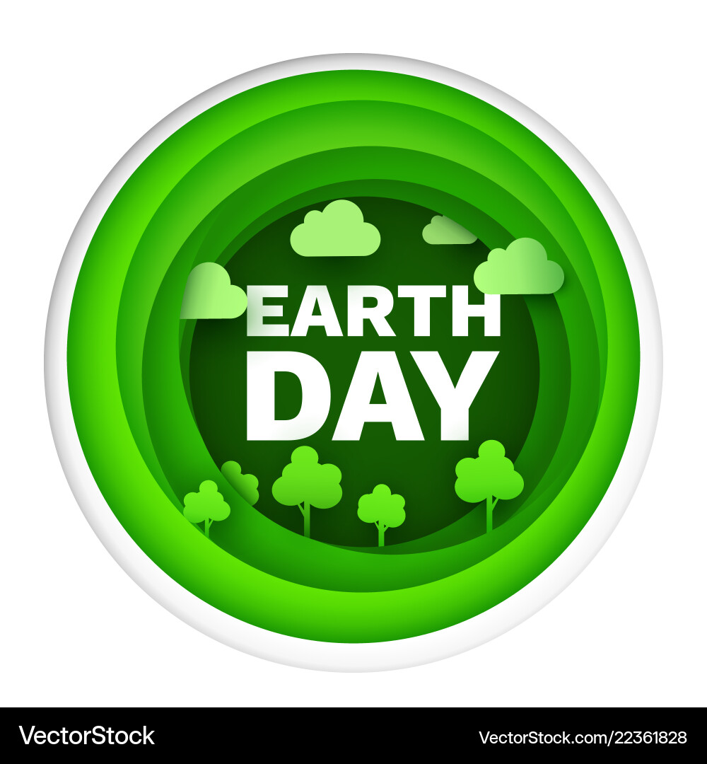 Happy Earth Tag Flachkarte oder Hintergrundpapier Happy Earth Tag Flachkarte oder Hintergrundpapier vektorbild