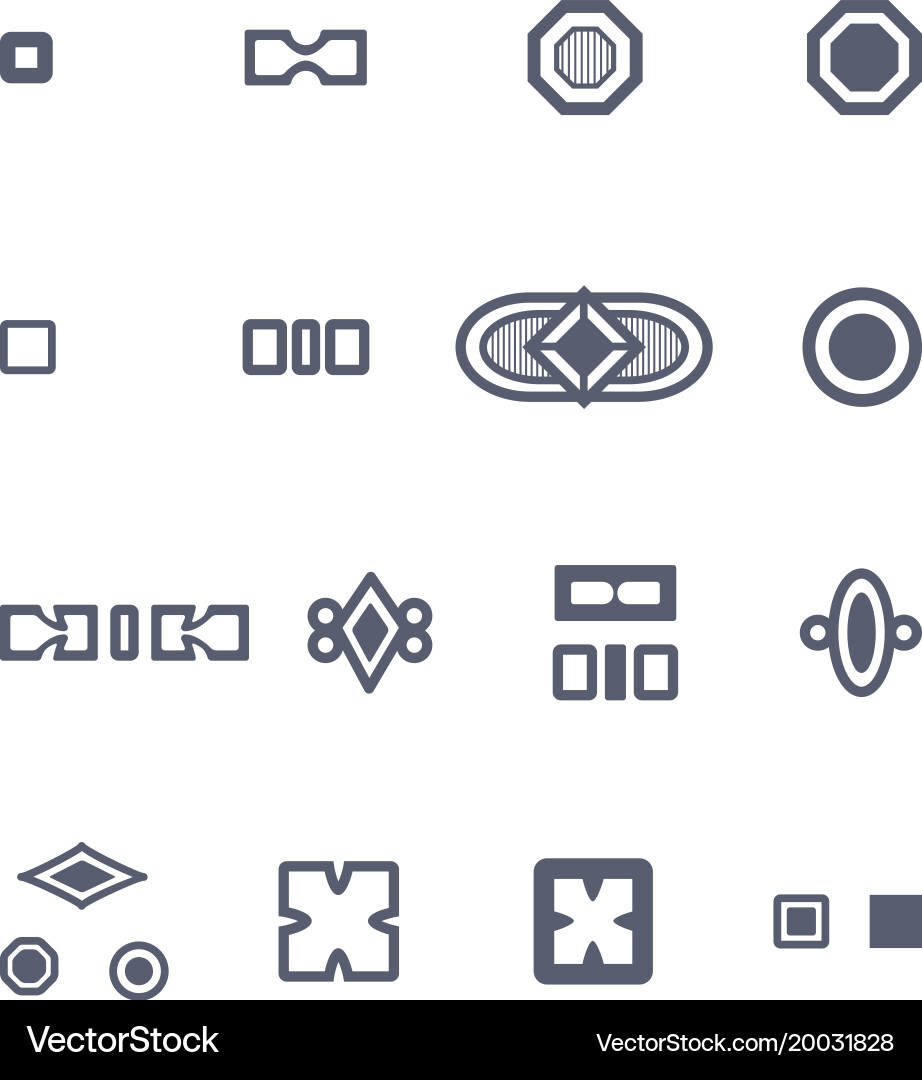 Set of decorative border frames Vector Image