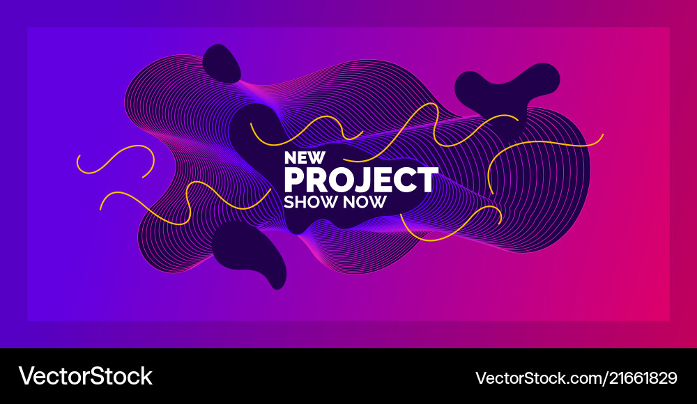Bright abstract background with a dynamic waves vector image