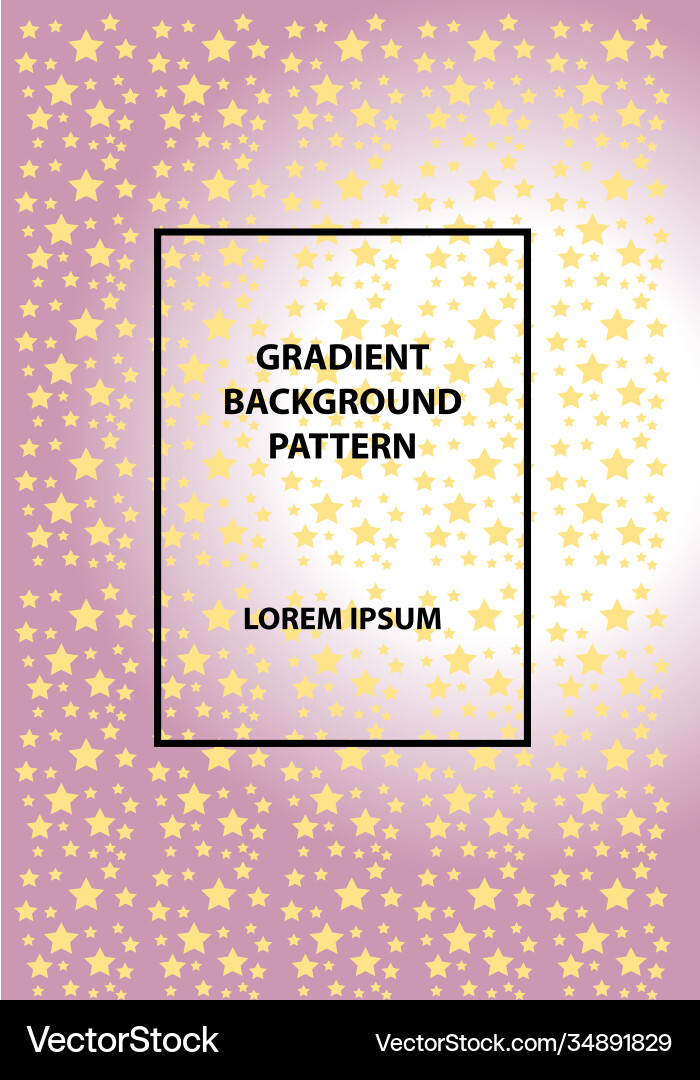 Gradient background modern with colorful style Vector Image