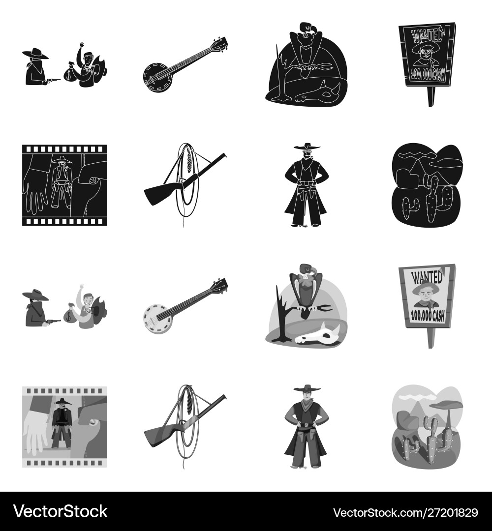 Isolated object texas and history symbol set Isolated object texas and history symbol set Vector Image