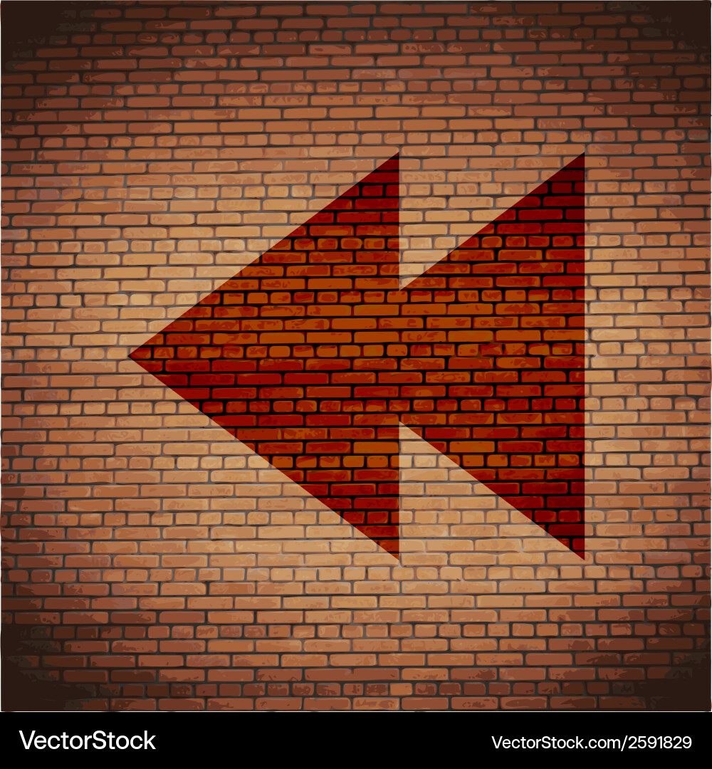 Multimedia control flat modern web button vector image