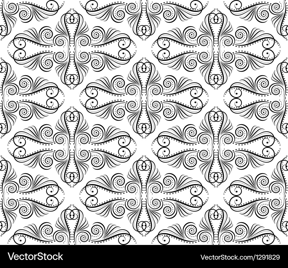 Pattern seamless Royalty Free Vector Image - VectorStock