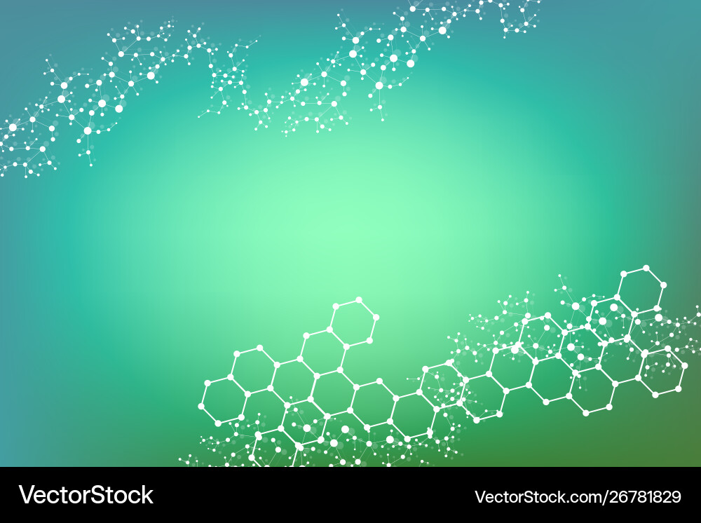 Science network pattern connecting lines and dots Science network pattern connecting lines and dots vector image