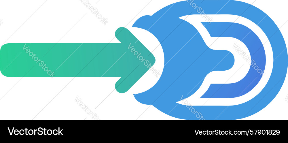 Secure data transfer icon encrypted key exchange vector image