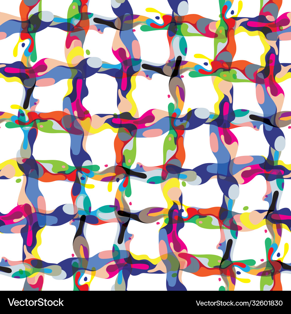 Abstract Splatter Pattern vector image