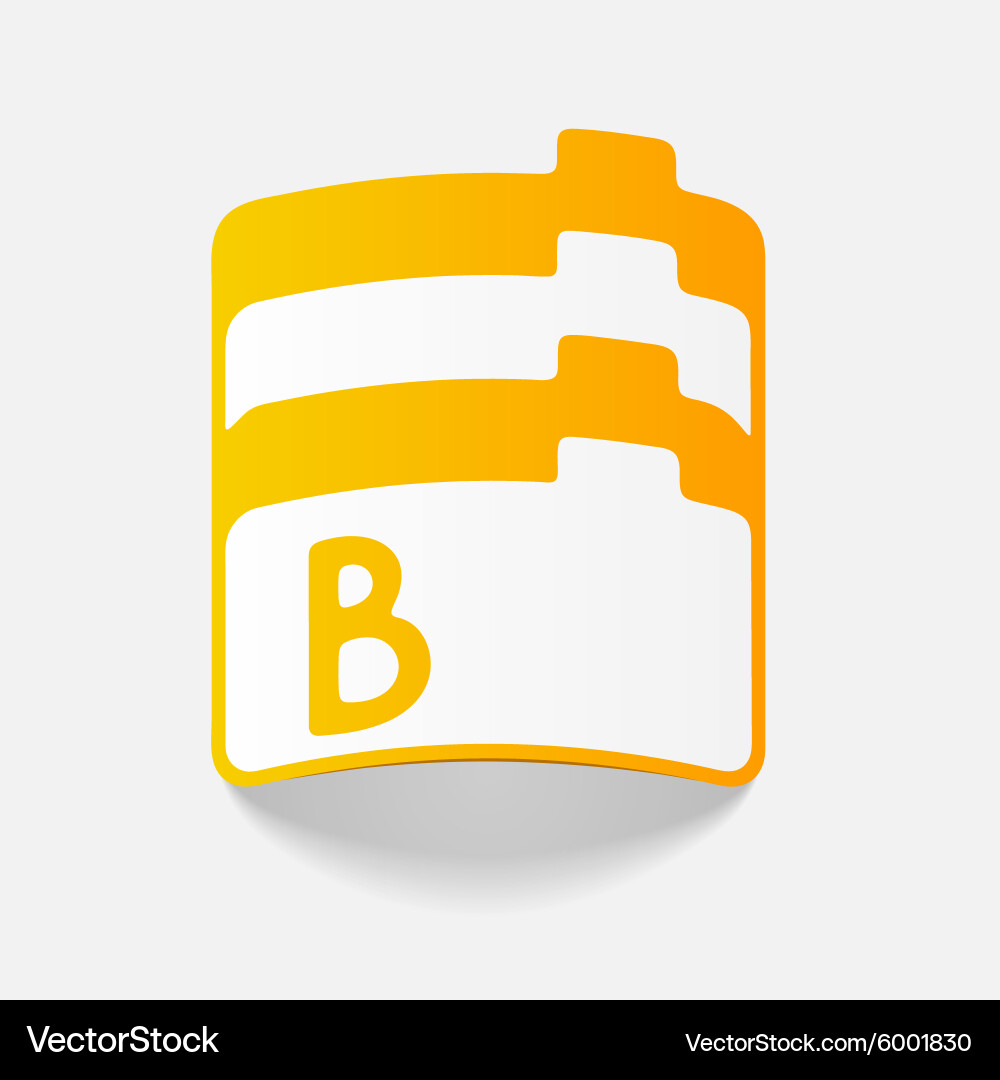 Realistic design element folder Vector Image