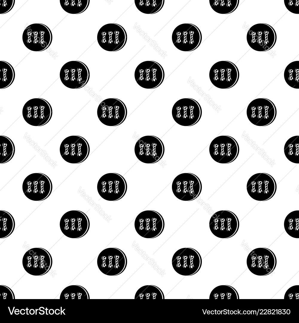 Retro button pattern seamless Retro button pattern seamless vector image