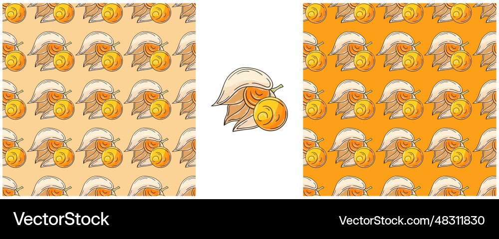 Seamless pattern color set in hand draw style can Seamless pattern color set in hand draw style can Vector Image