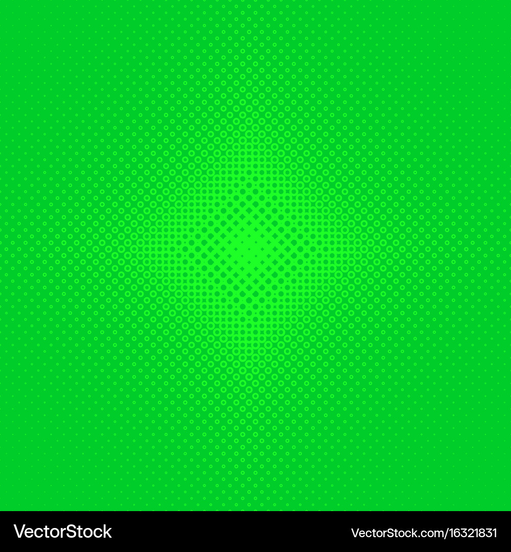 Halftone circle pattern background vector image