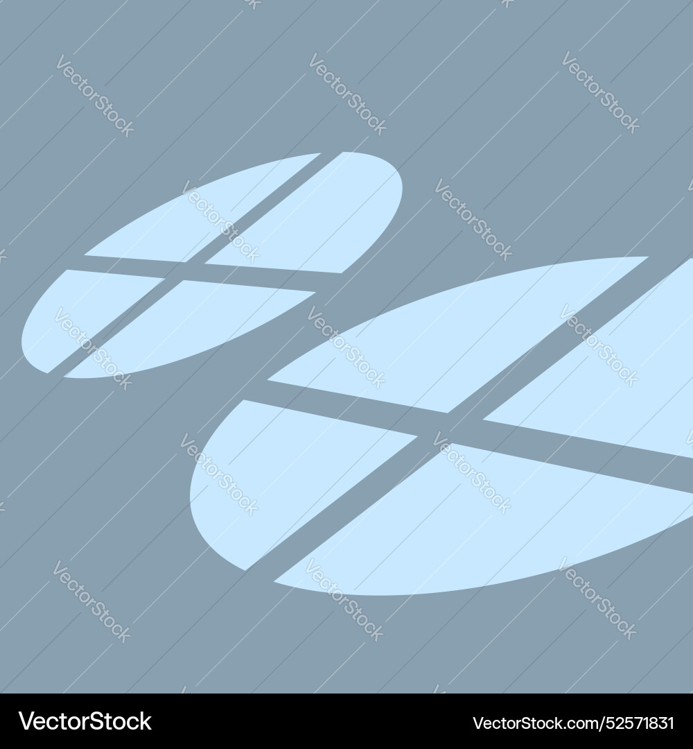 Modern architecture featuring round windows Modern architecture featuring round windows vector image