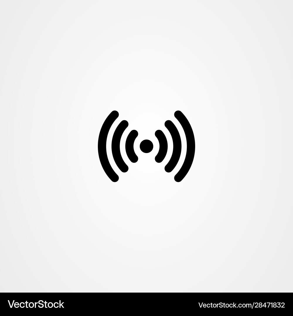 Hotspot icon symbol design Vector Image