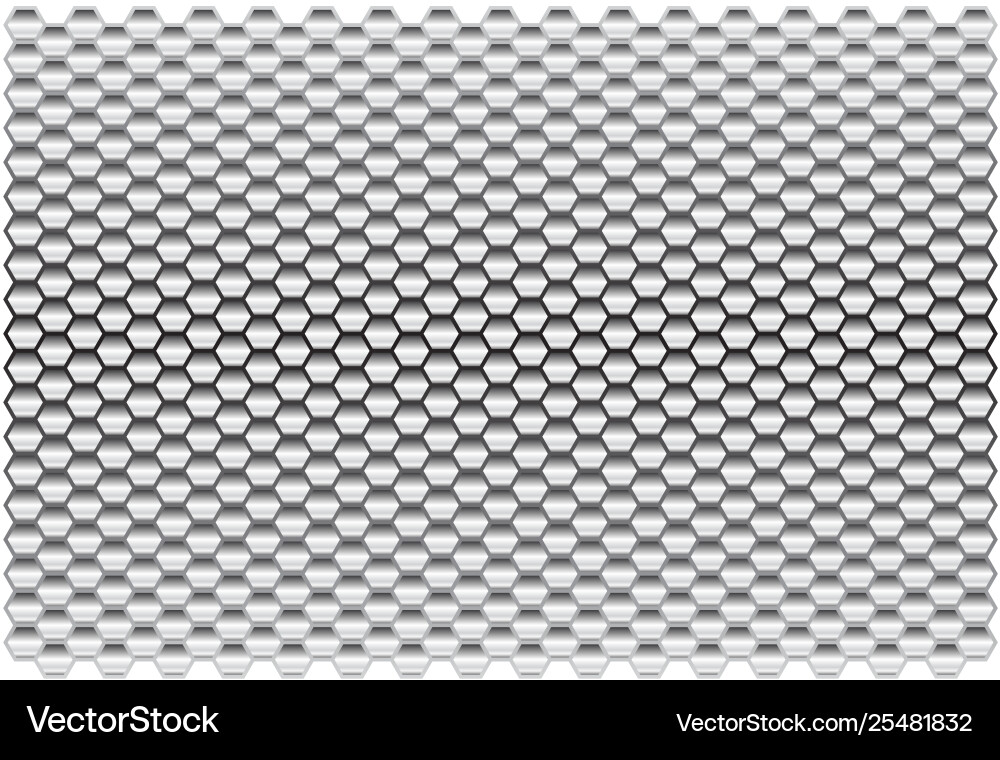 Seamless pattern honeycomb background made vector image