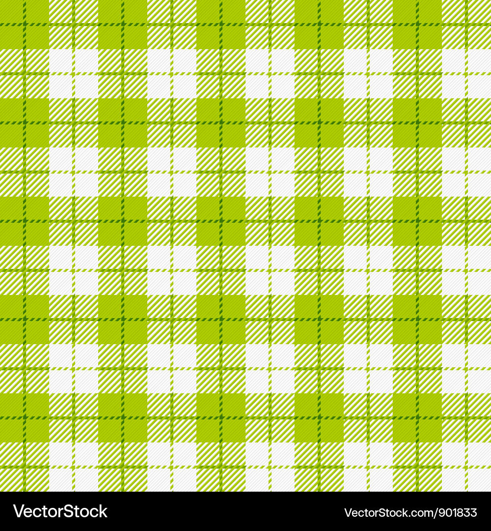 Classic Checkered Tablecloth Vector Image