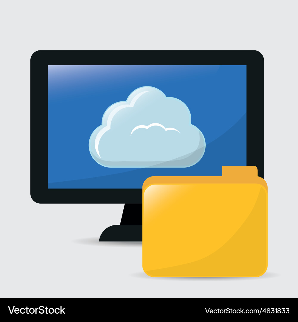 Database design vector image