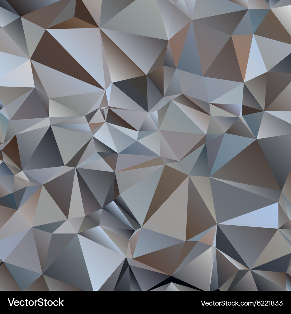 Geometric Gray Triangle Pattern vector image