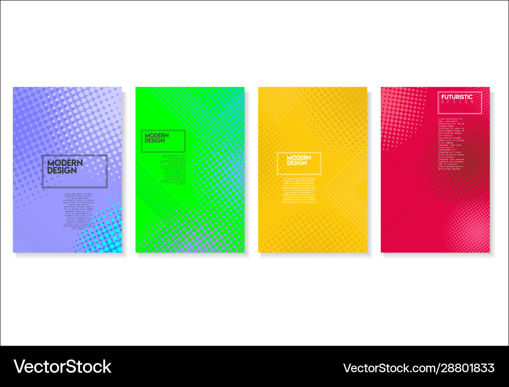 Modern Halftone Dots Pattern Vector Image
