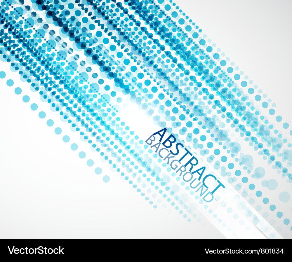 Abstract Dotted Lines Background Vector Image