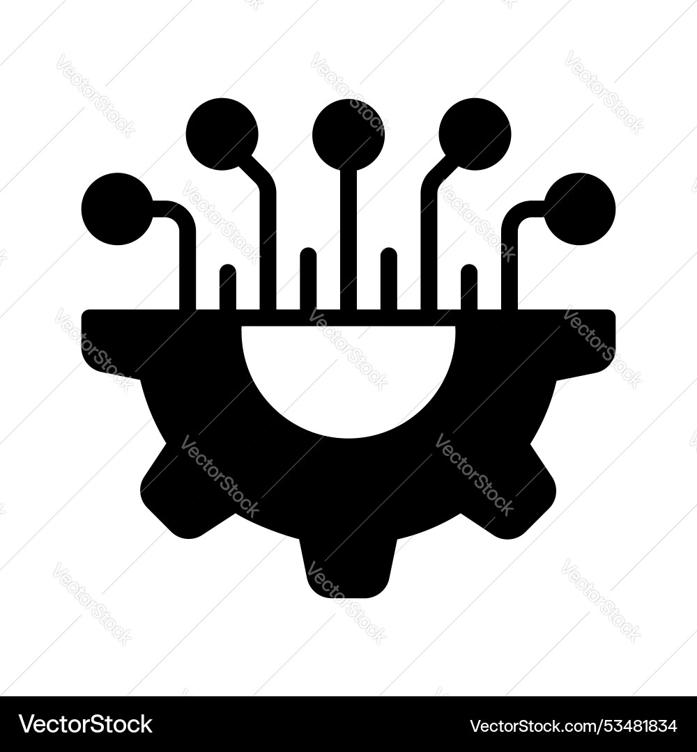 Data integration Vector Image