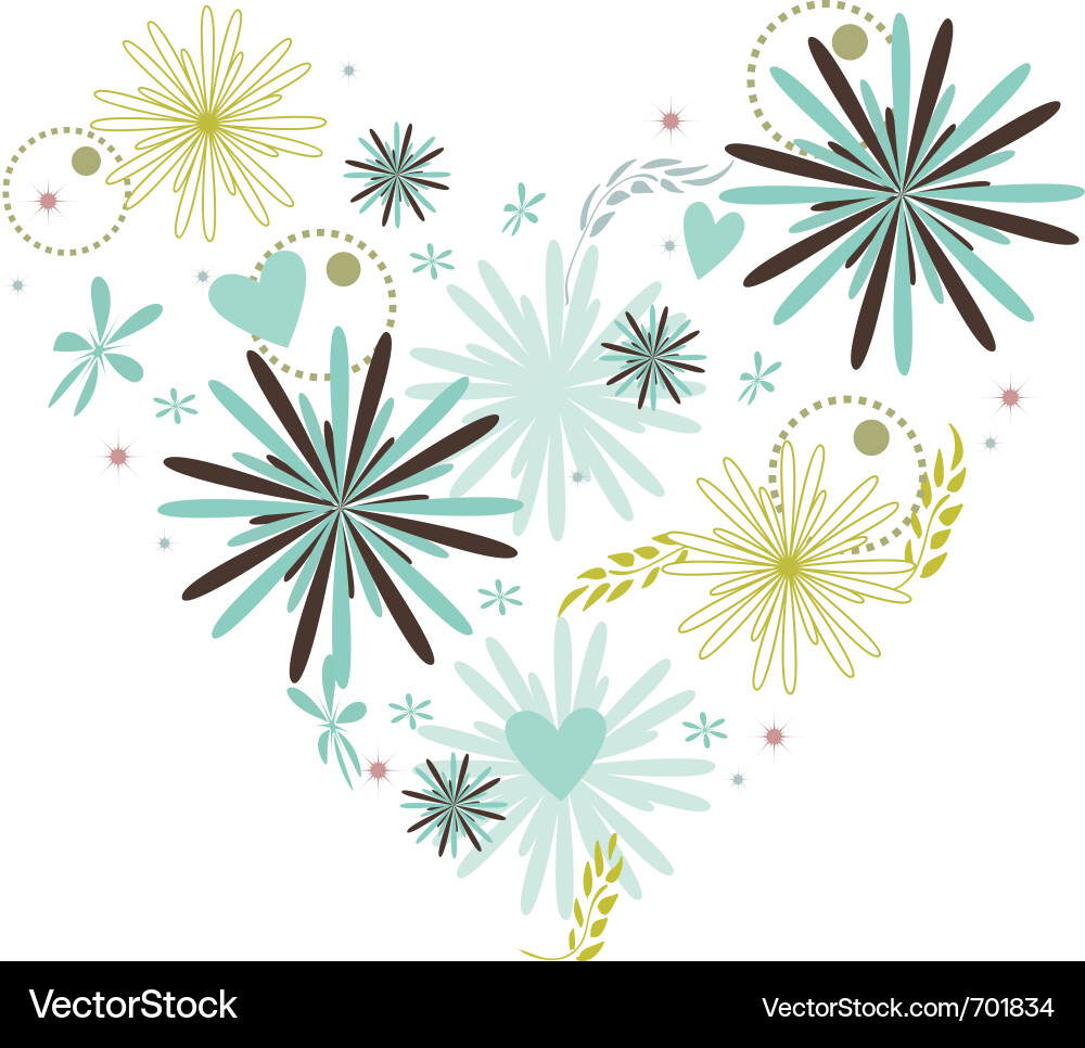 Flowers background Royalty Free Vector Image - VectorStock