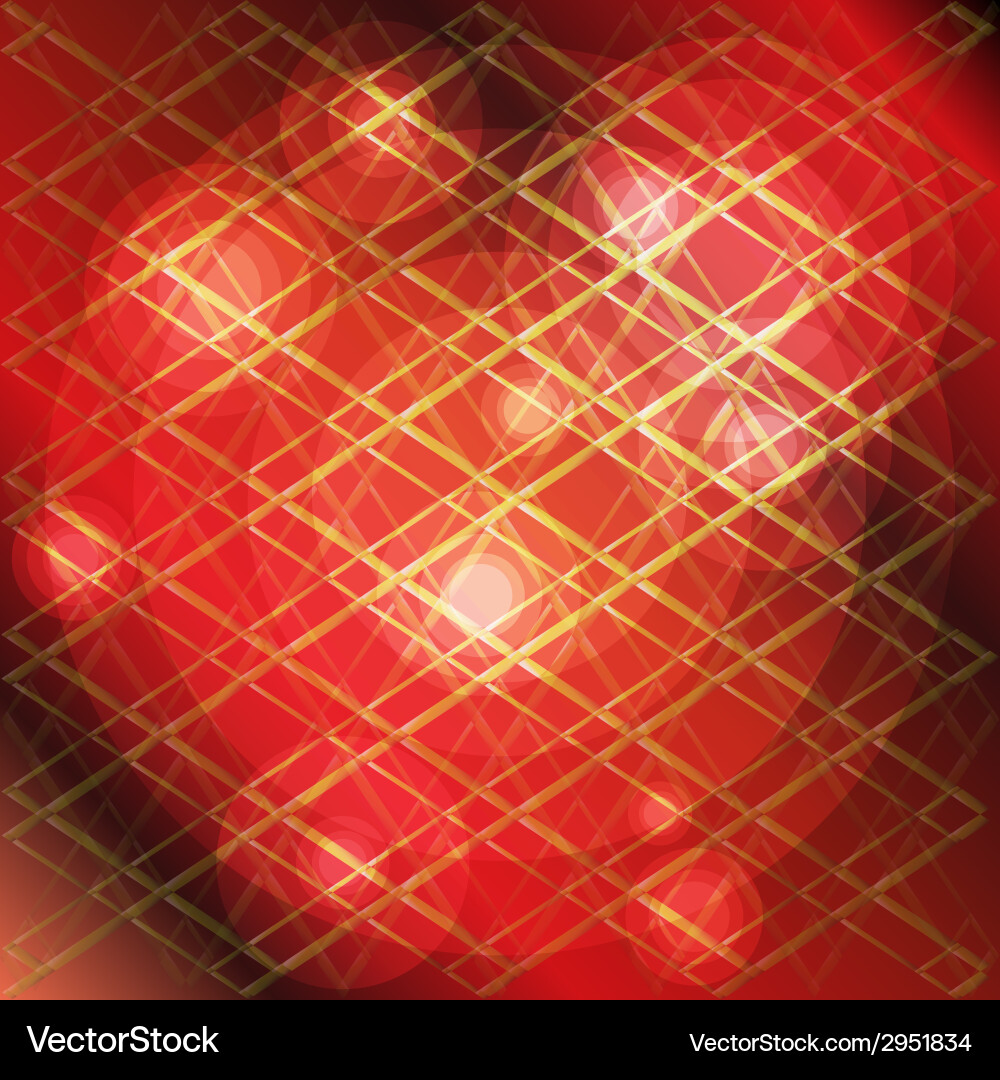 Red technical background with circle dots light Vector Image