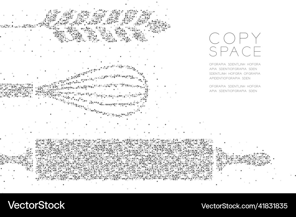 Abstract geometric circle dot molecule particle Abstract geometric circle dot molecule particle vector image