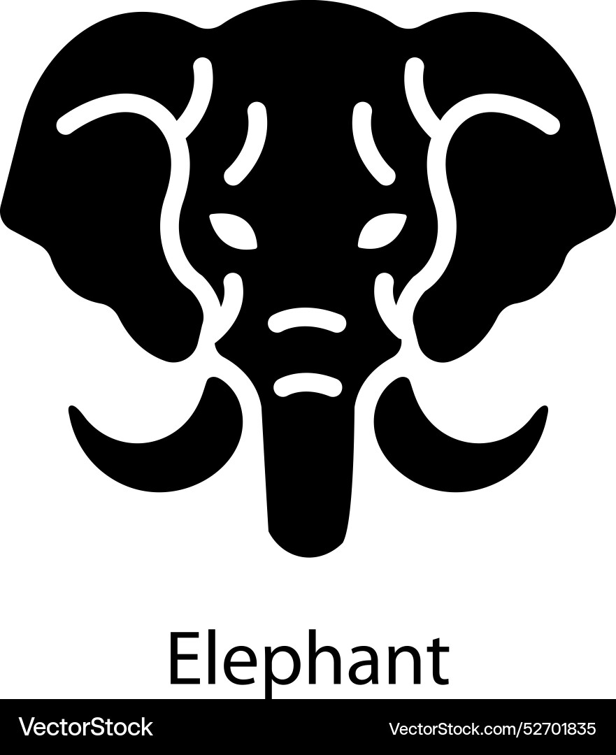 Elephant Royalty Free Vector Image - VectorStock