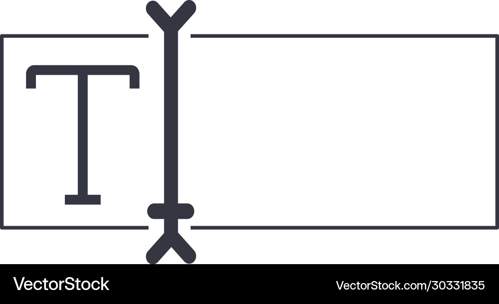 Text Cursor Pointer navigator icon Stock Text Cursor Pointer navigator icon Stock vektorbild