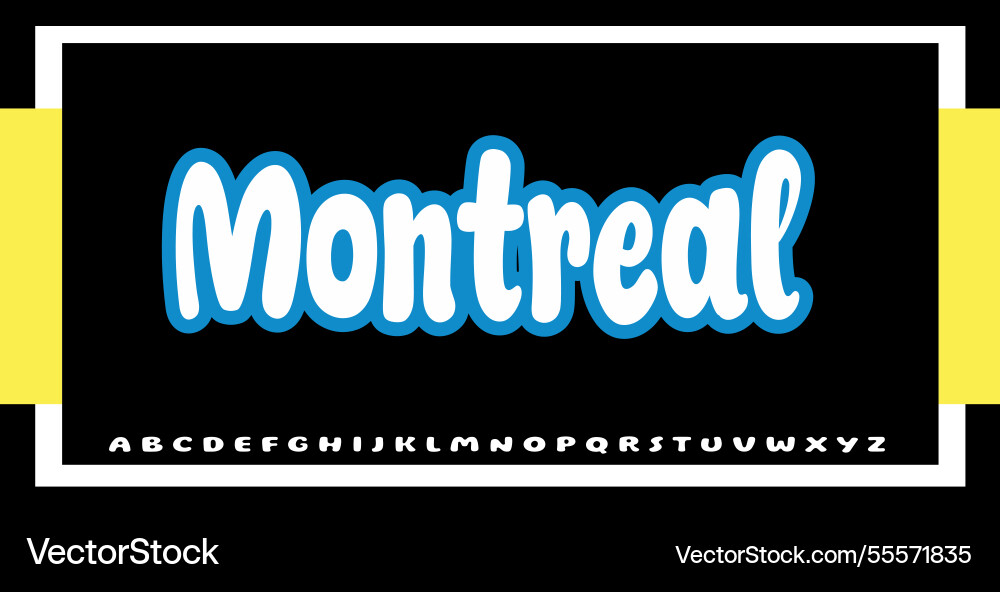 Text effects with editable colors and abstract Vector Image
