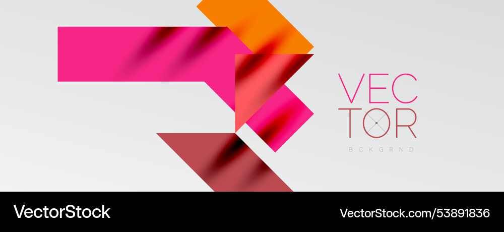 Dynamic lines and triangles Dynamic lines and triangles Vector Image